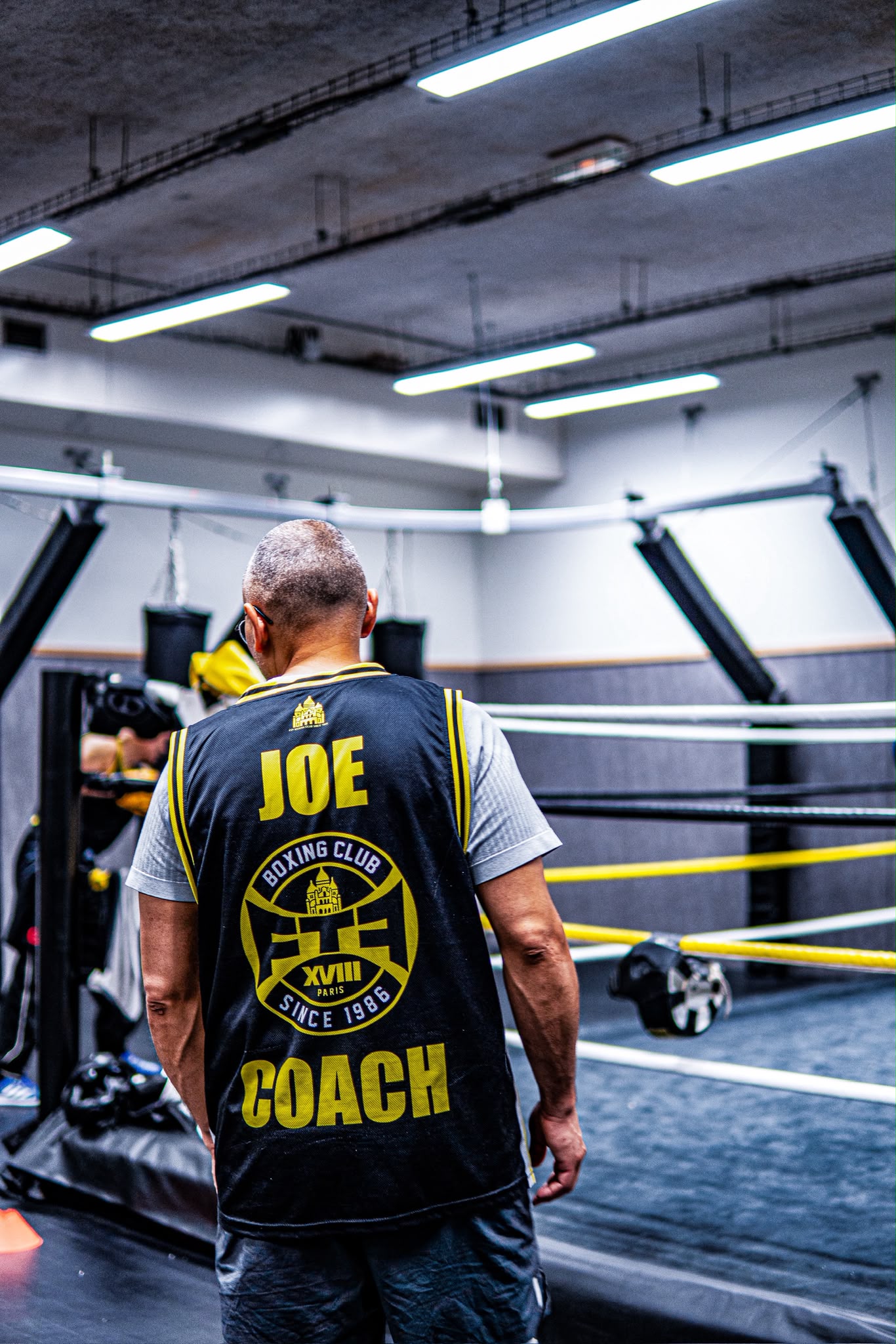 Au bord du ring, section boxe anglaise du FTF